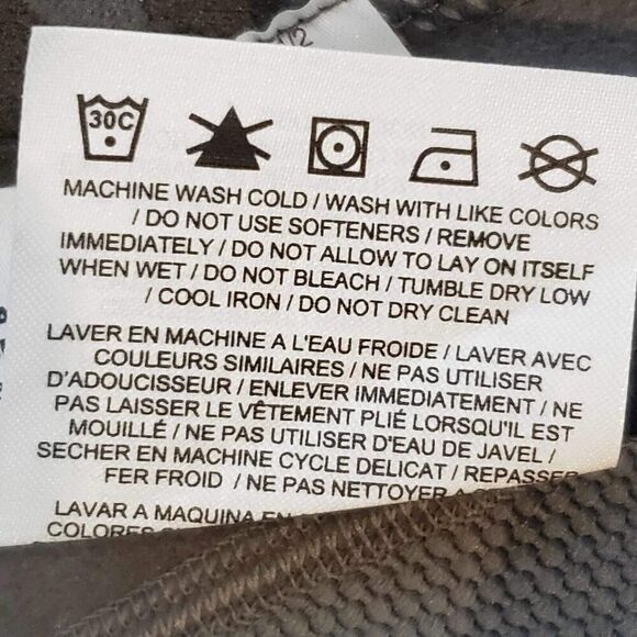 Nike Pro Leggings Women’s Size Large L Gray Hyperwarm Training Compression - Picture 10 of 13